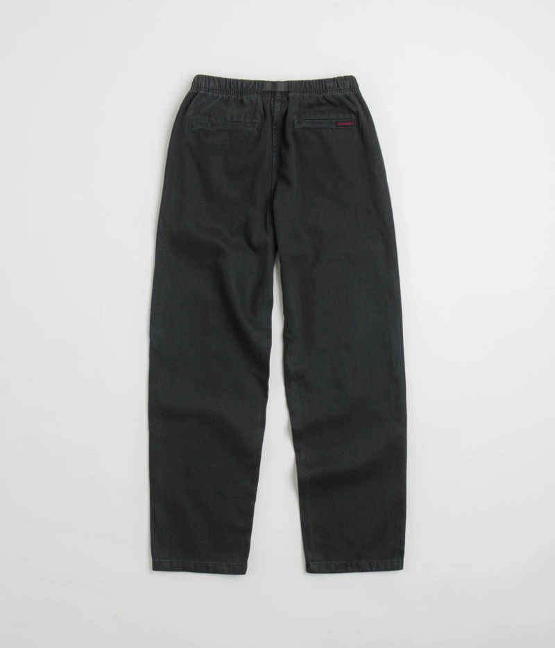 Eco Friendly Dye FlexibleKneePanels Gramicci Hemp G Pants - Black