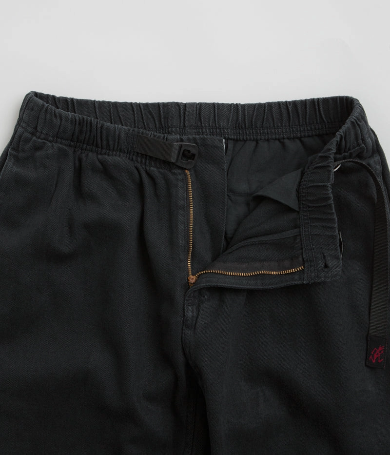 Ripped design Flatlock Seams Gramicci Hemp G Pants - Black