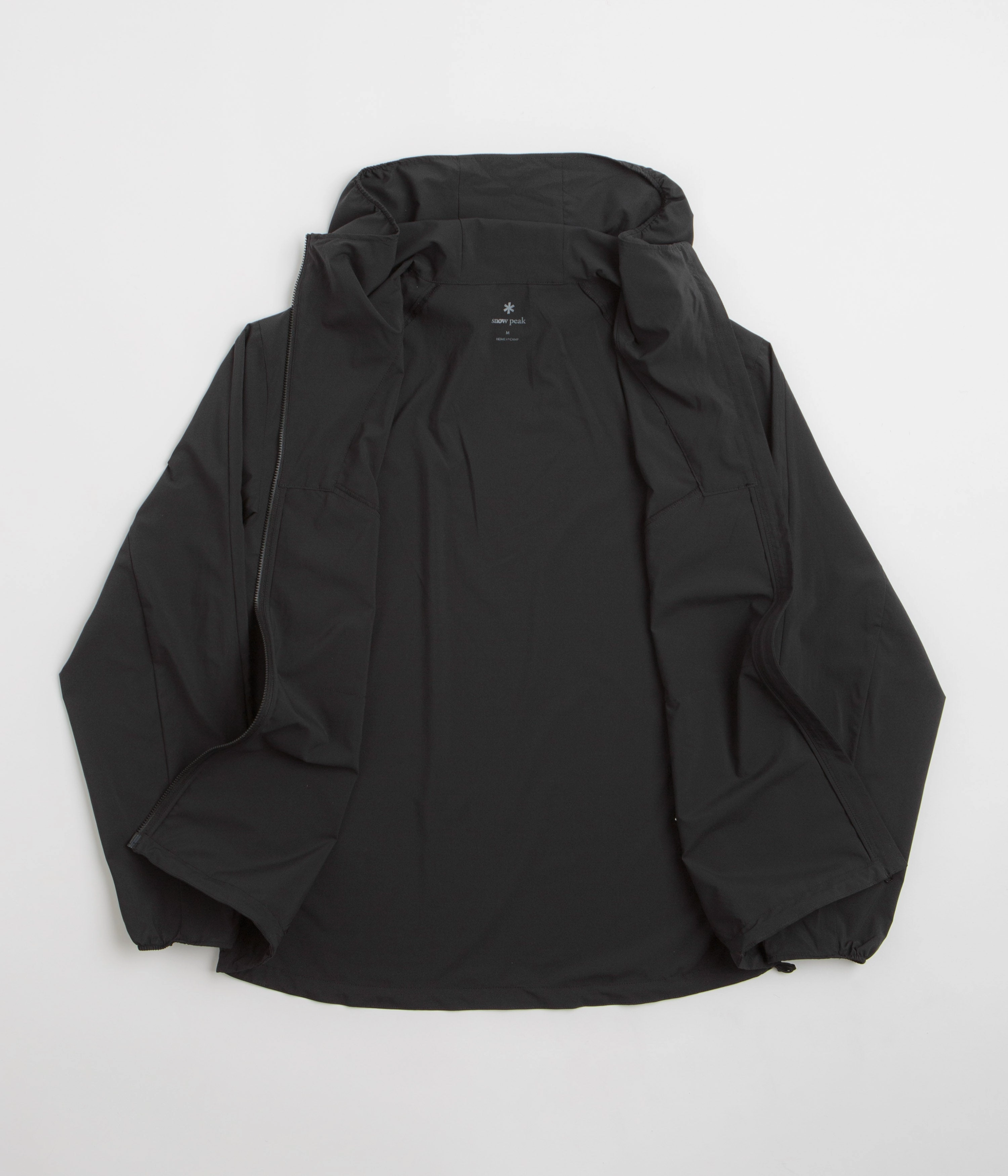 Snow Peak Shadow Ripstop Jacket - Black Detect Check