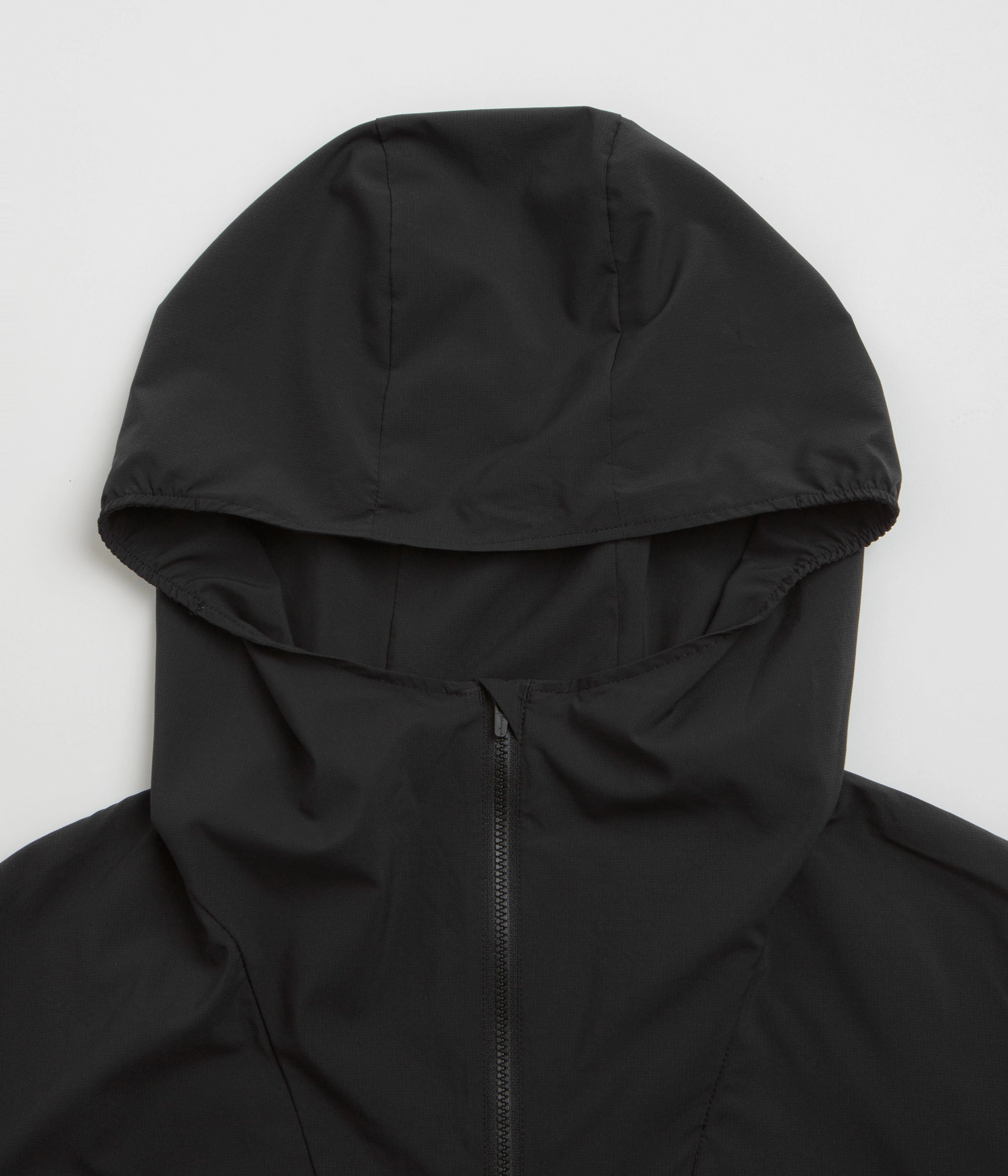 Snow Peak Shadow Ripstop Jacket - Black Reflective Safety Trim Prevent