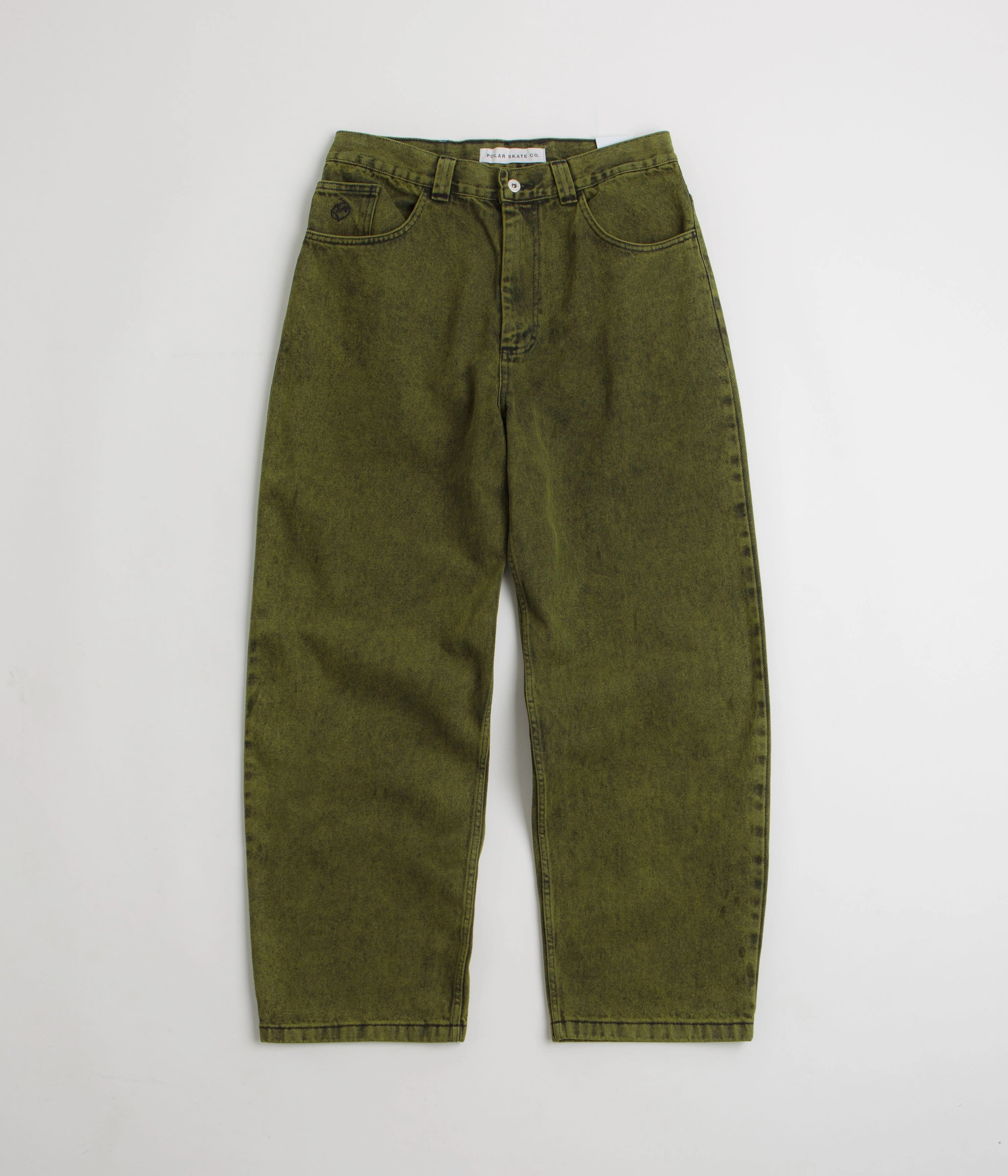 Quality Wear Polar Big Boy Jeans - Green / Black / Black