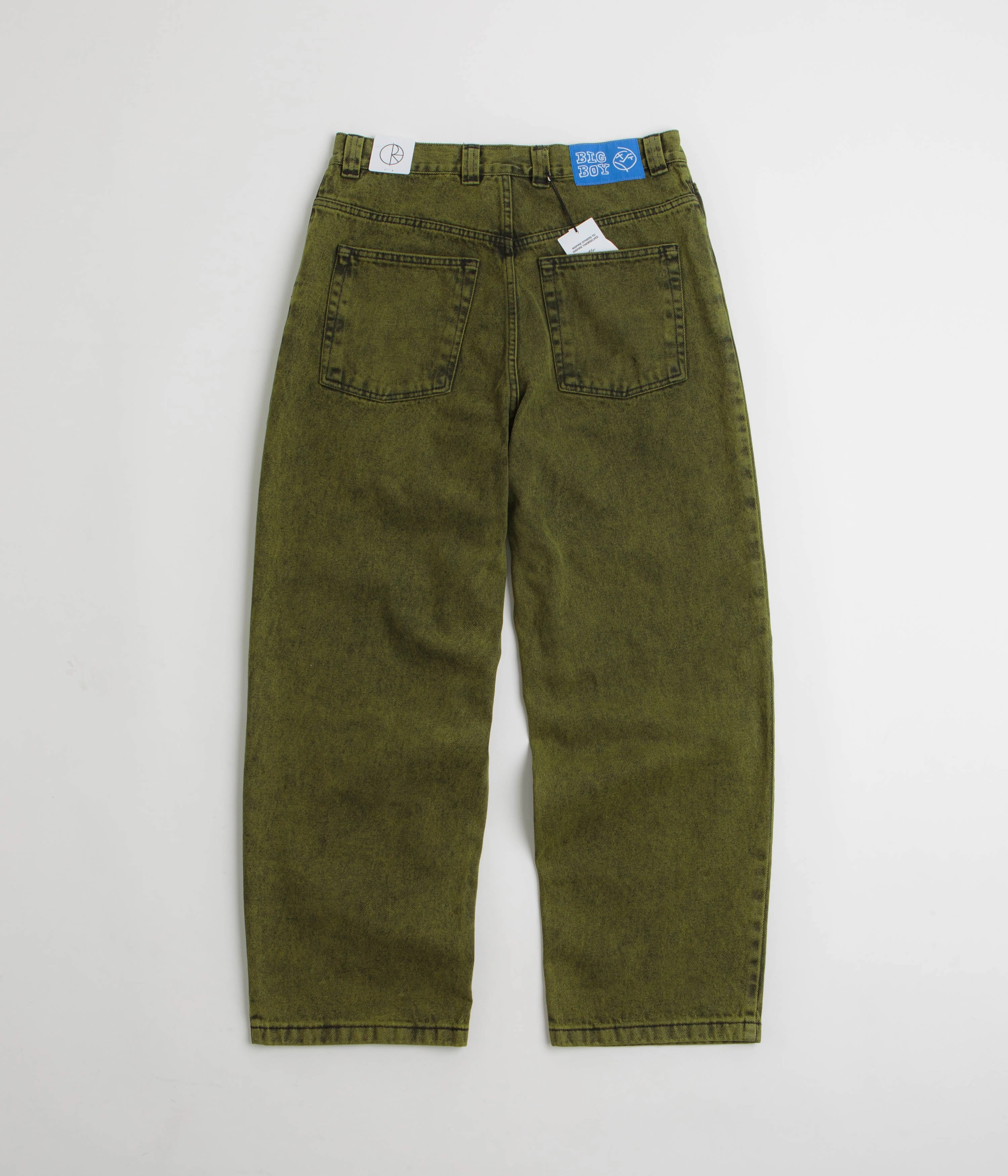 Multi Pocket System Polar Big Boy Jeans - Green / Black / Black