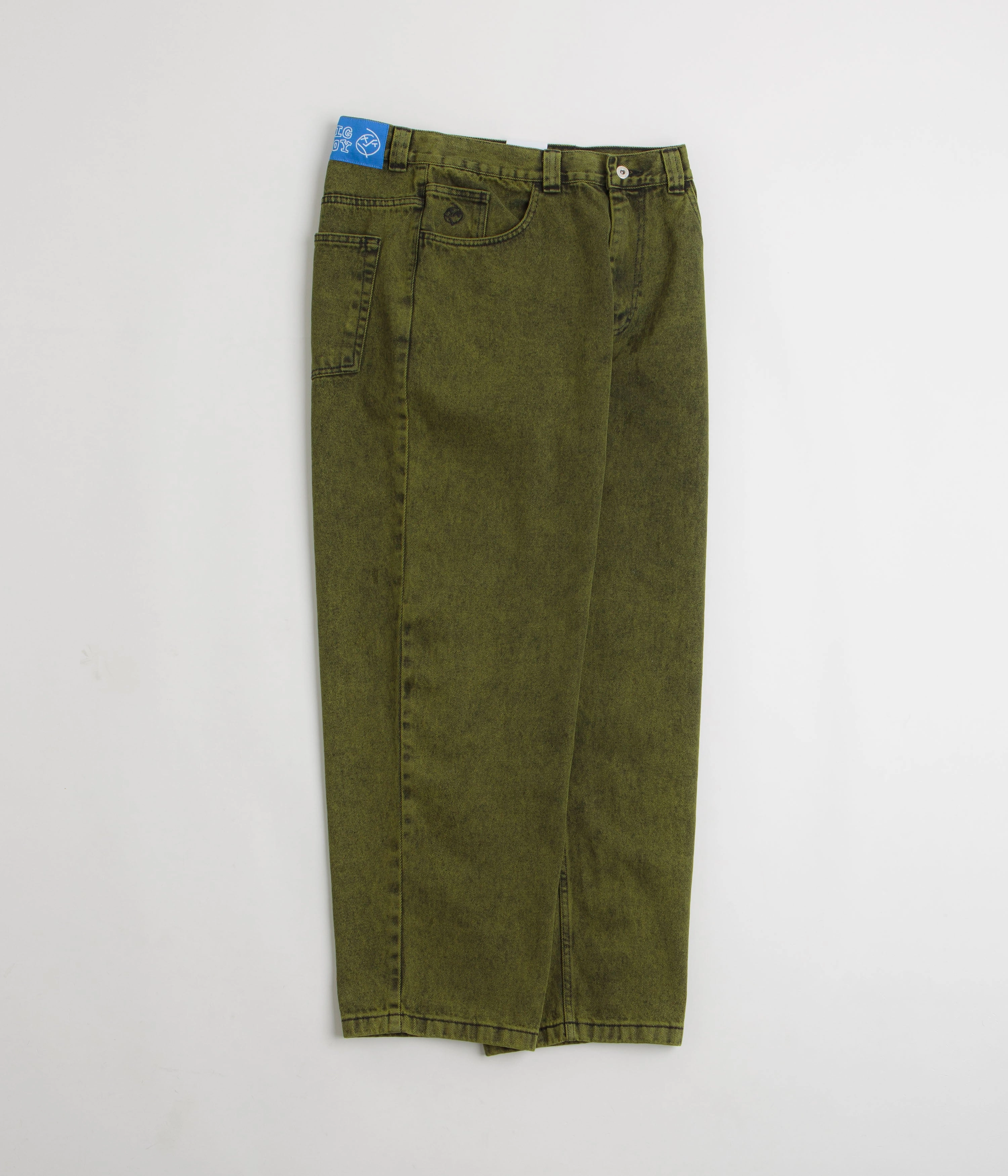 Polar Big Boy Jeans - Green / Black / Black Minimal Look