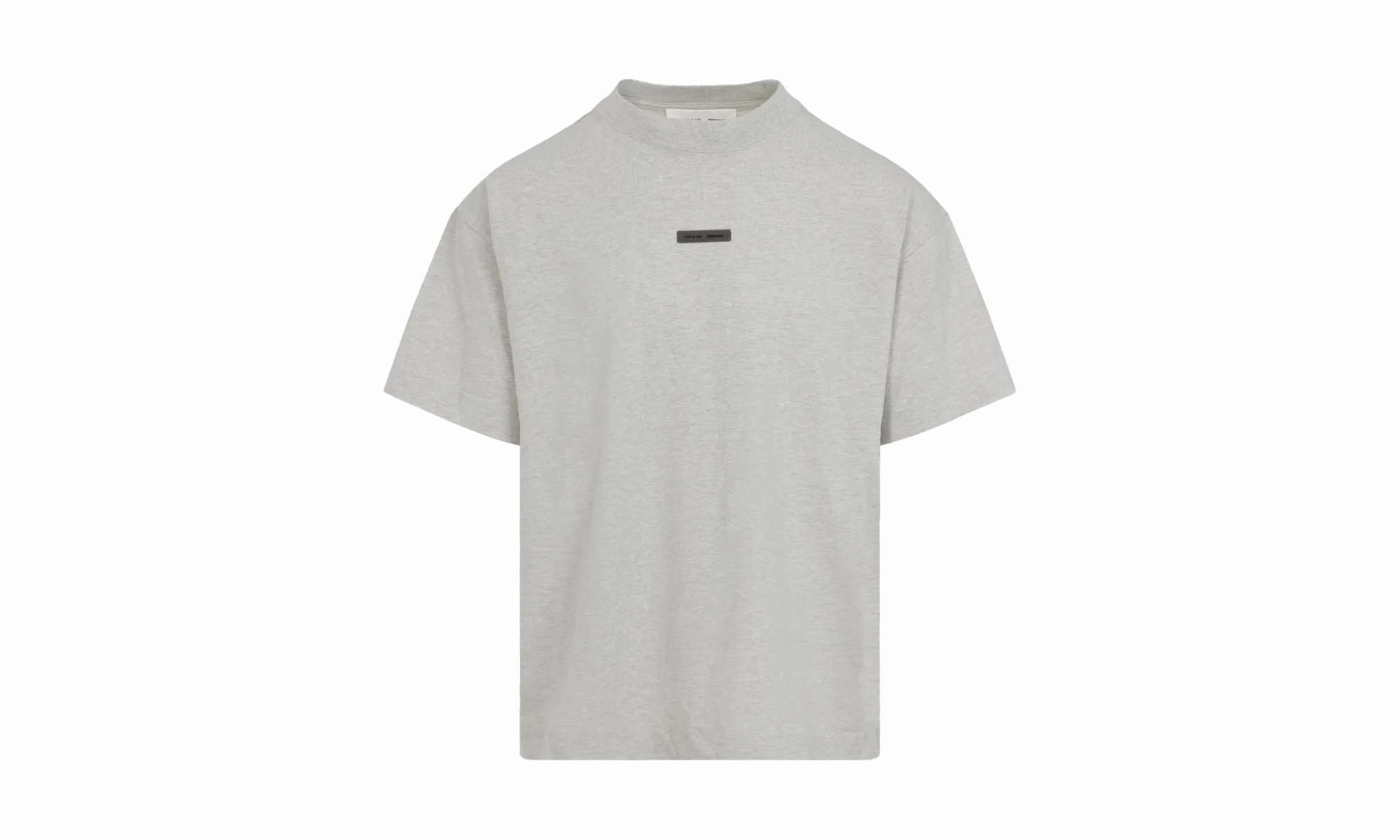 Flexible Material Permanent Crease Essential Tee "Heather Stone"