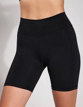 High Durability Weave All Me Essentials 7-Inch Short Leggings - Black
