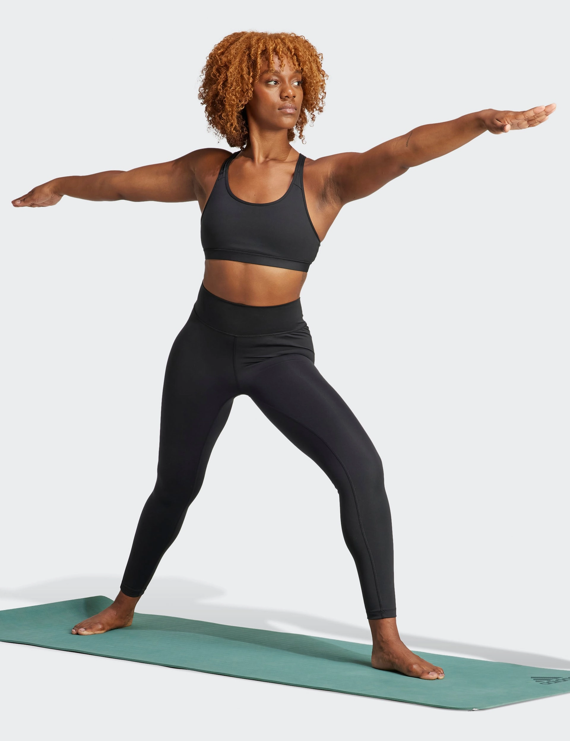 All Me Essentials Full-Length Leggings - Black Classic Cut Fade Resistant Studio Practice