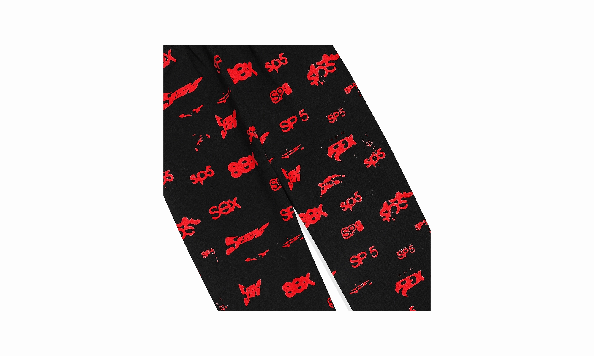 ALL OVER PRINT JOGGER & SWEATPANTS "Black, Red"