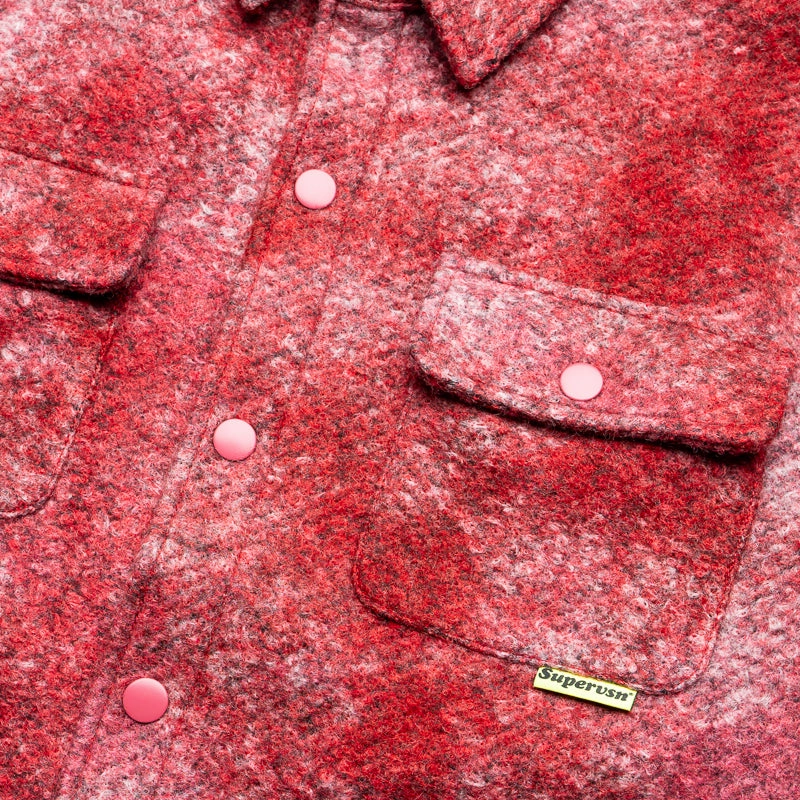 Supervsn Marled Overshirt - Blaze Concentration