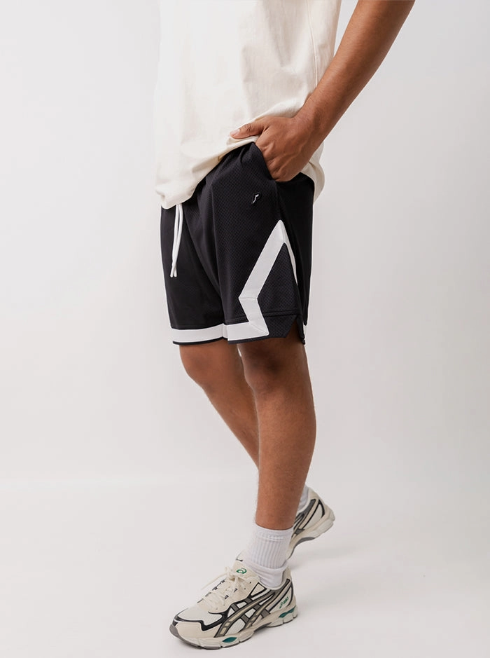 Stylish Outfit Game Day Shorts in Black