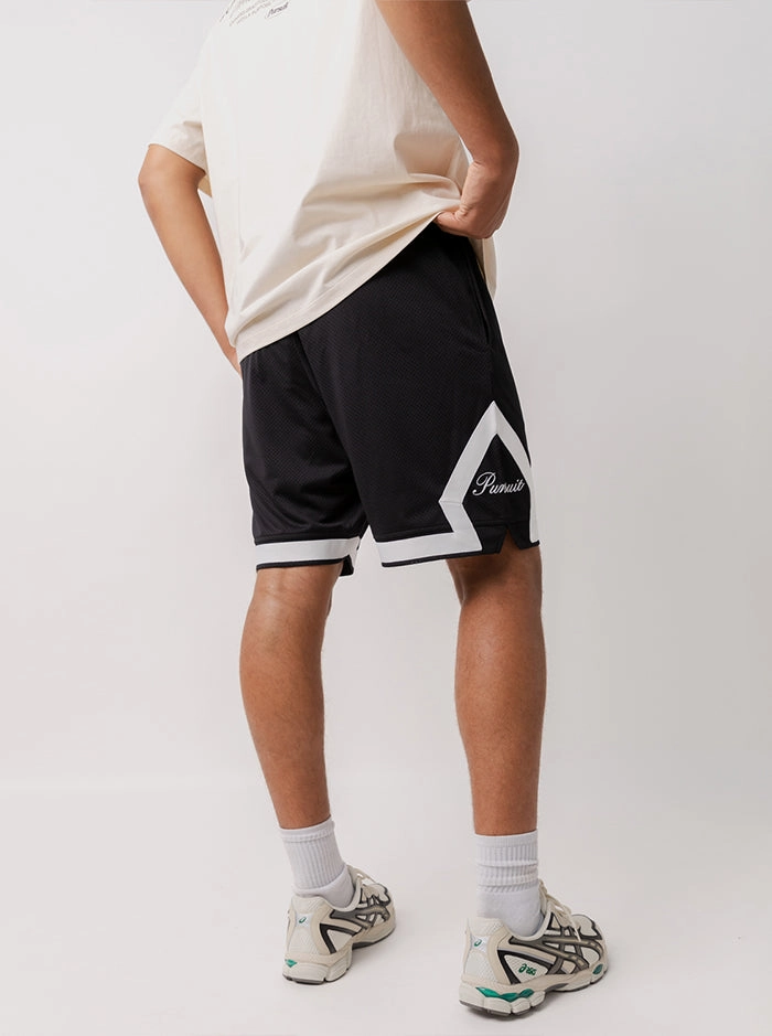 Game Day Shorts in Black Durable Construction