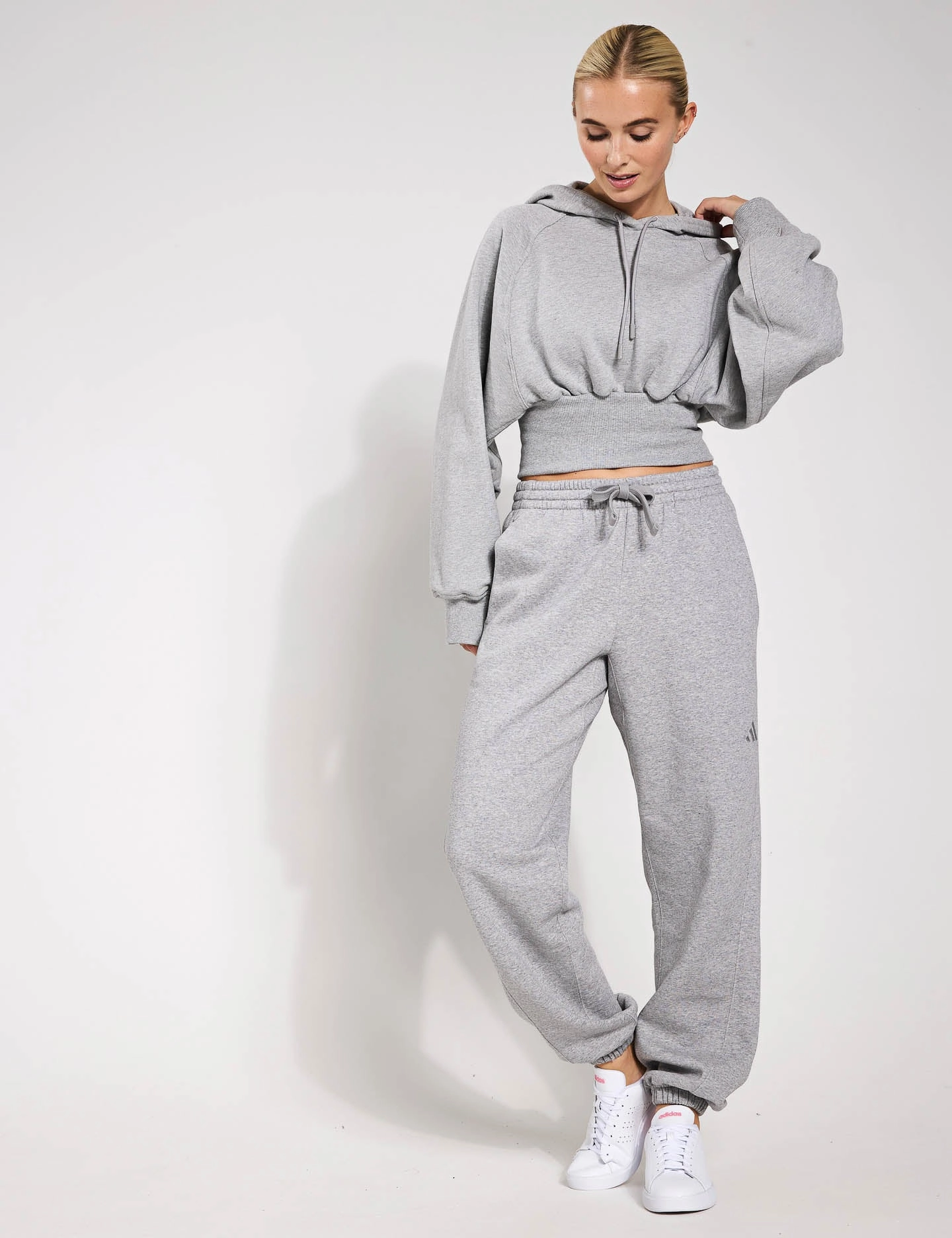 ALL SZN Fleece Loose Joggers - Medium Grey Heather Moisture Lock Technology