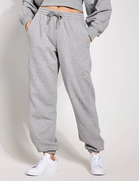 Ripstop Fabric Blend Quick Dry Weave ALL SZN Fleece Loose Joggers - Medium Grey Heather