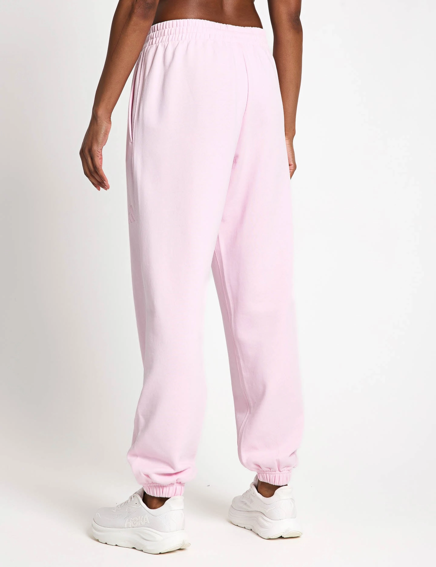 ALL SZN French Terry Loose Joggers - Clear Pink SoftBoundEdging