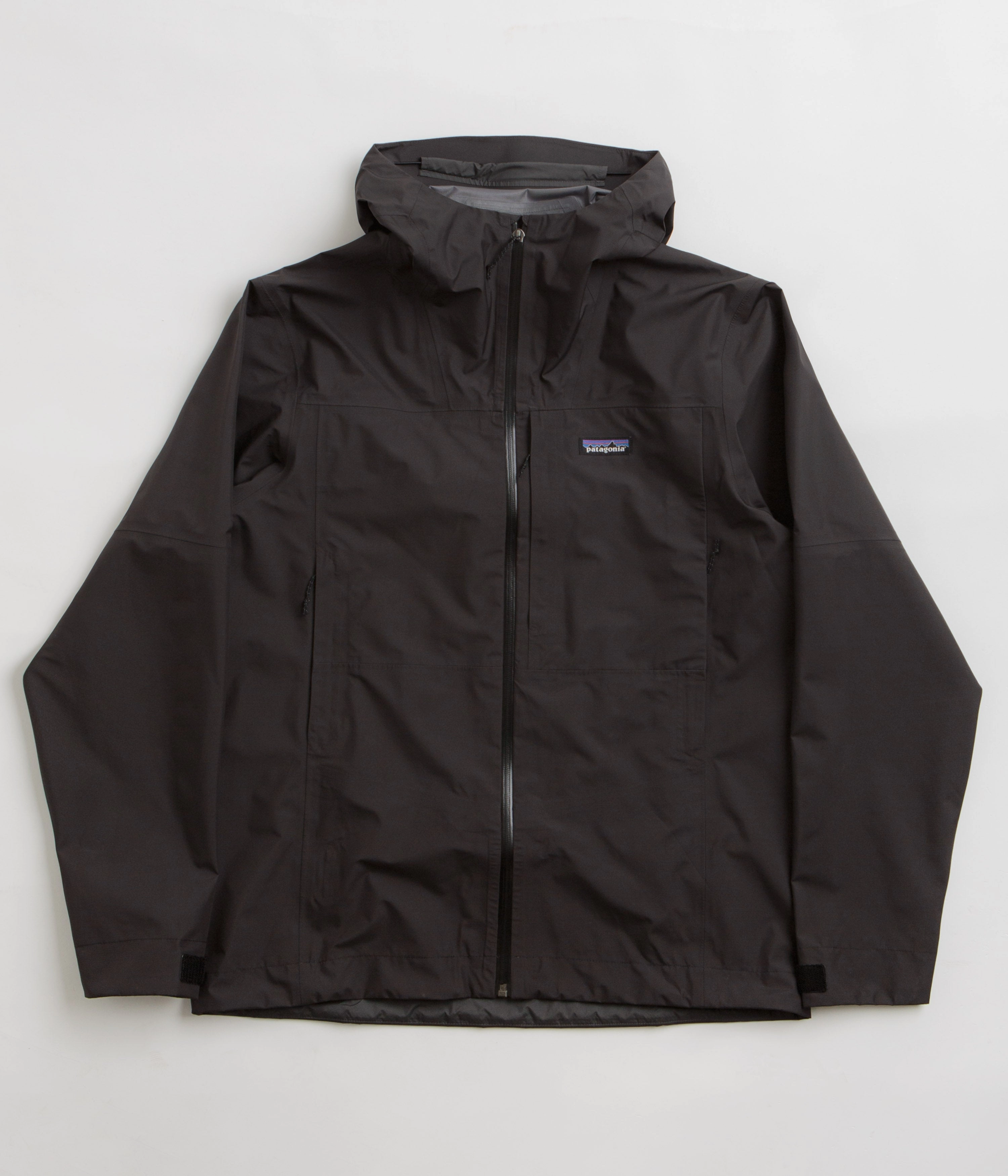 Patagonia Boulder Fork Rain Jacket - Black Taped Edges