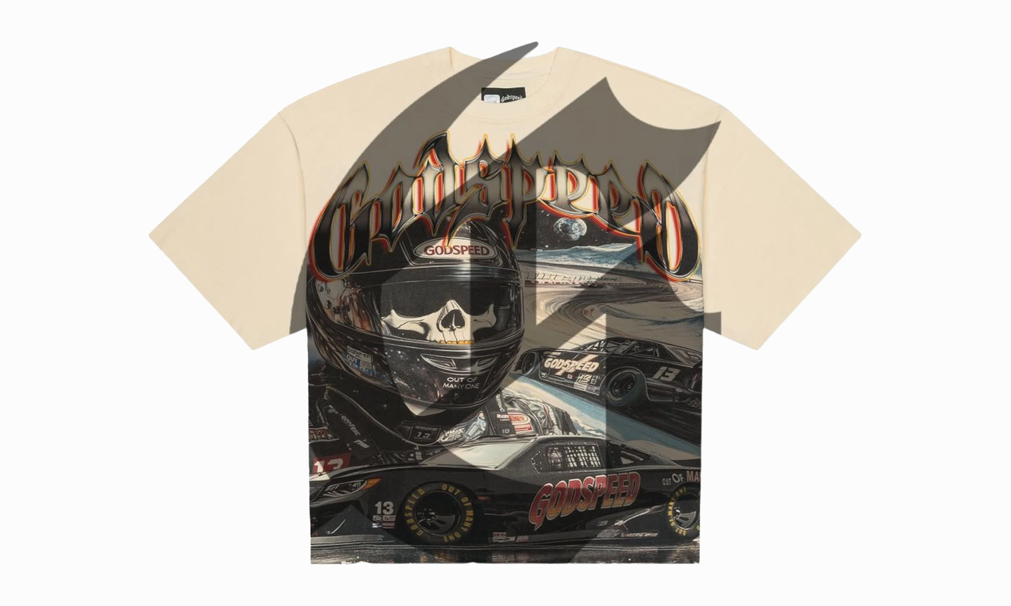 Urban Pulse Colorfast Technology Le Dernier T-Shirt "Bone"