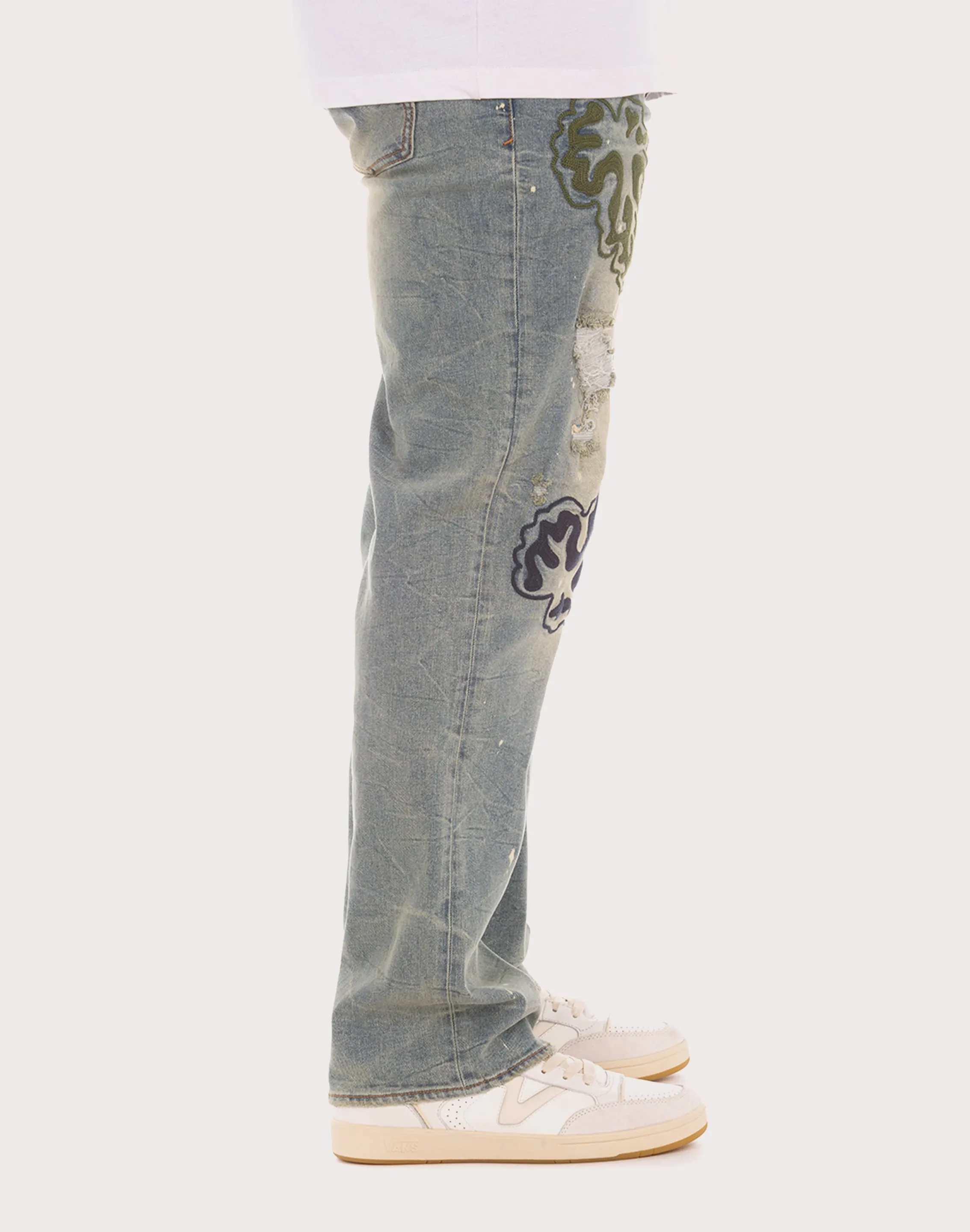 TemperatureControlTechnology Akoo Monk Straight Fit Coral Reef Jean