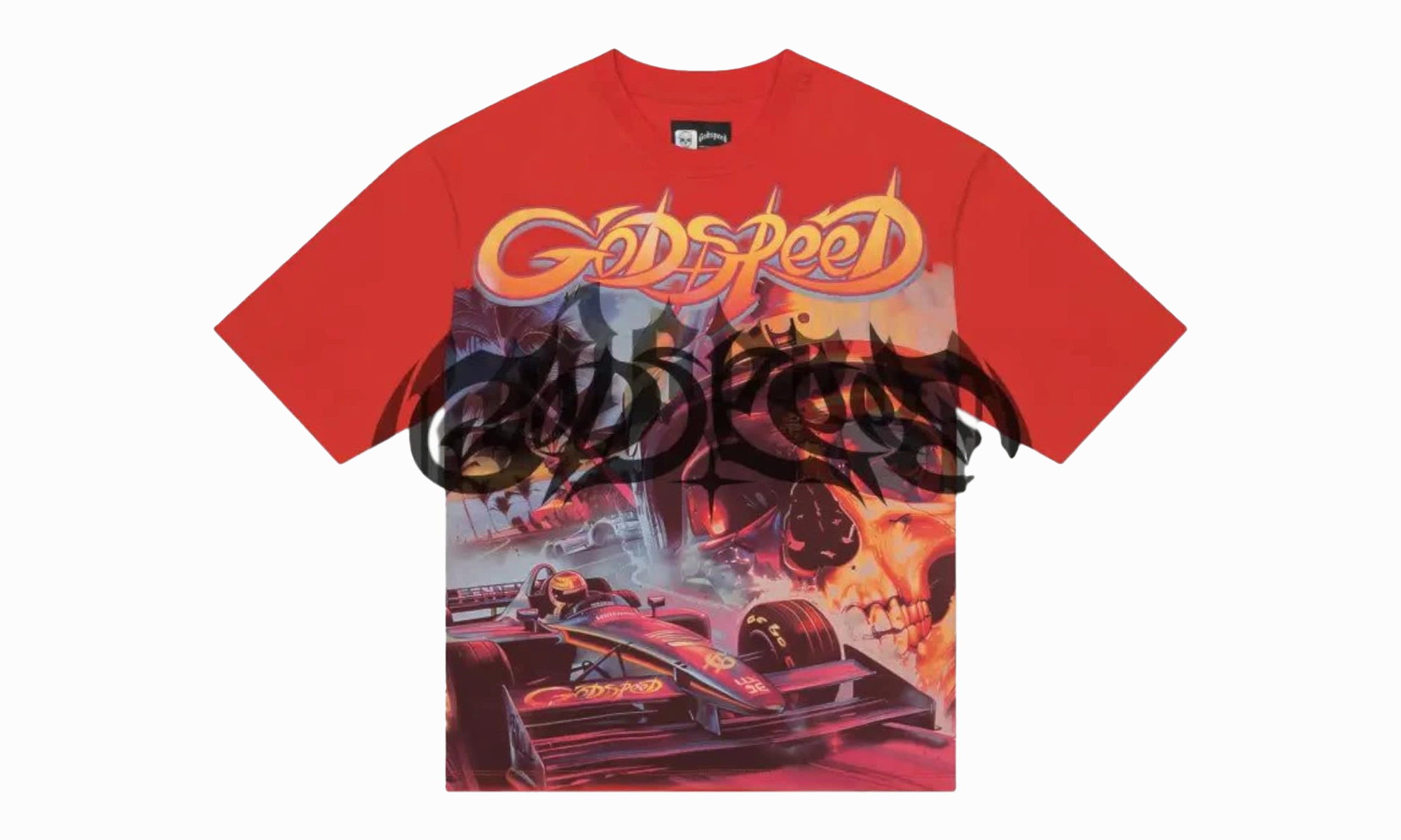 F1 Dreams T-Shirt "Red" Sheer Glow