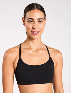 AllTheFeels Bra - Black Embroidered