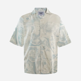 ALMOST GODS | AEGIS RELAXED SHIRT { BLUE Dynamic Glow Clean Cut