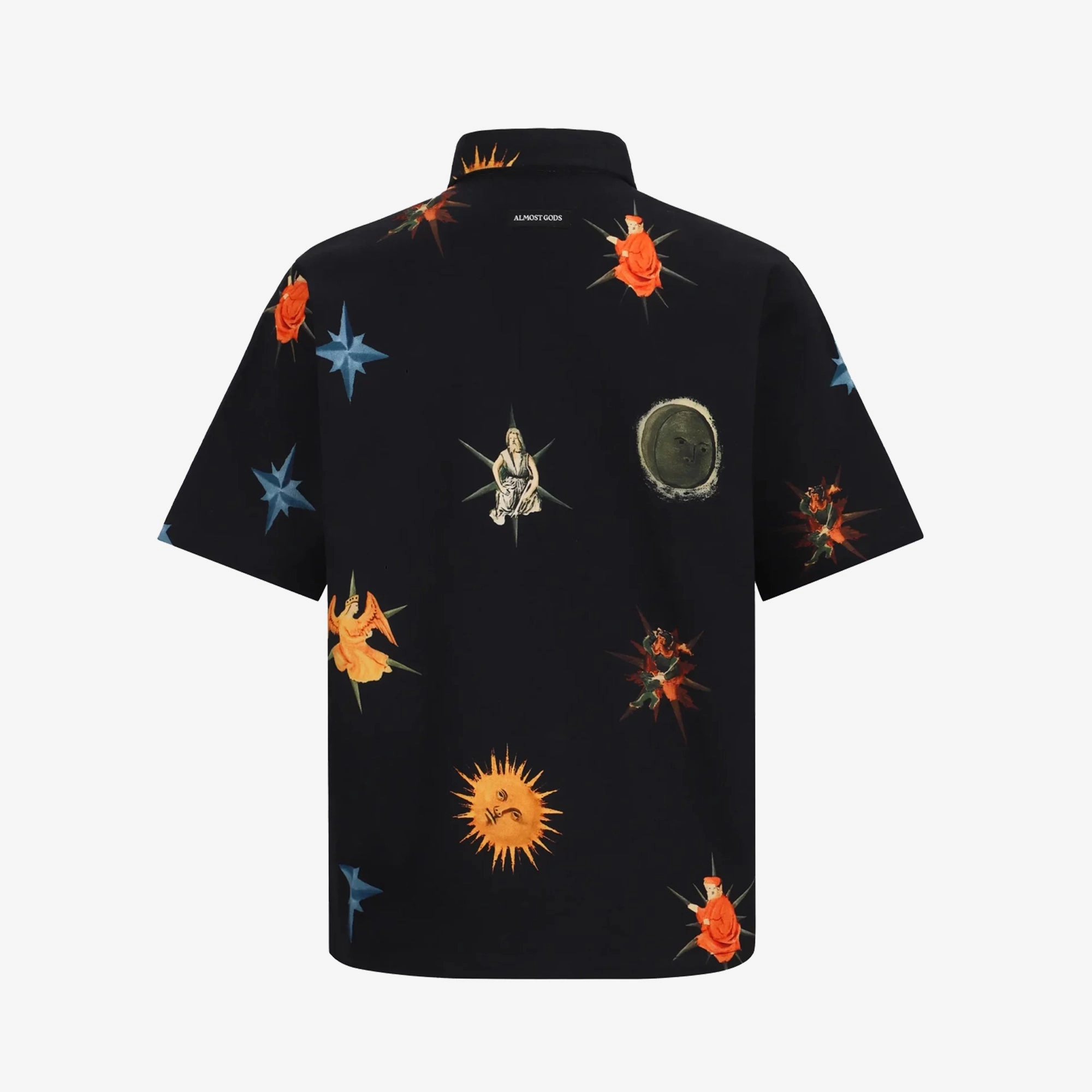 ALMOST GODS | ALCHEMICAL SYMBOL SHIRT { BLACK Water Soul