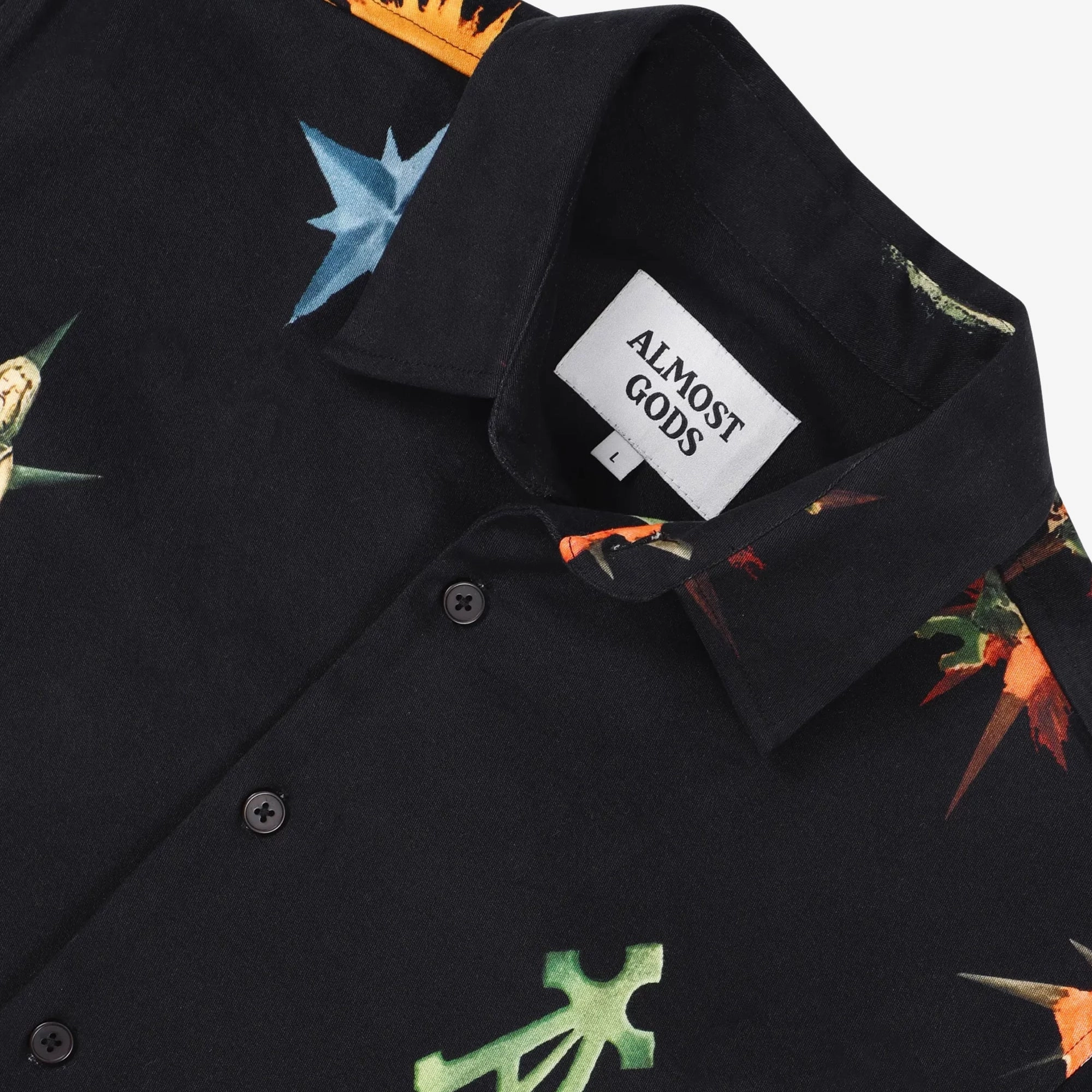 ALMOST GODS | ALCHEMICAL SYMBOL SHIRT { BLACK ZeroChafeSeams Focus Mood