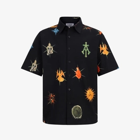 ALMOST GODS | ALCHEMICAL SYMBOL SHIRT { BLACK AntiStaticMaterial