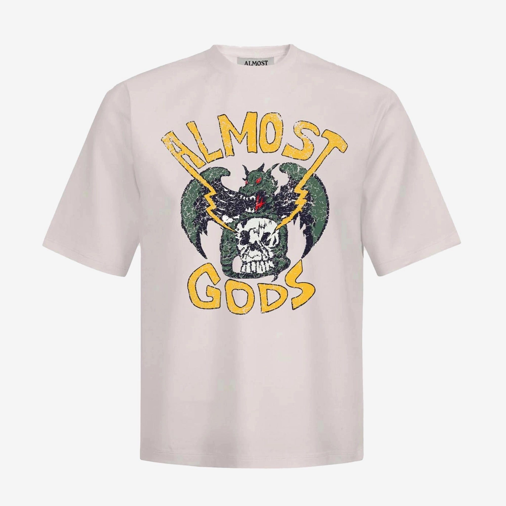 TemperatureRegulating Glow Up ALMOST GODS | ALMOST GODS RECON TEE { OFF WHITE