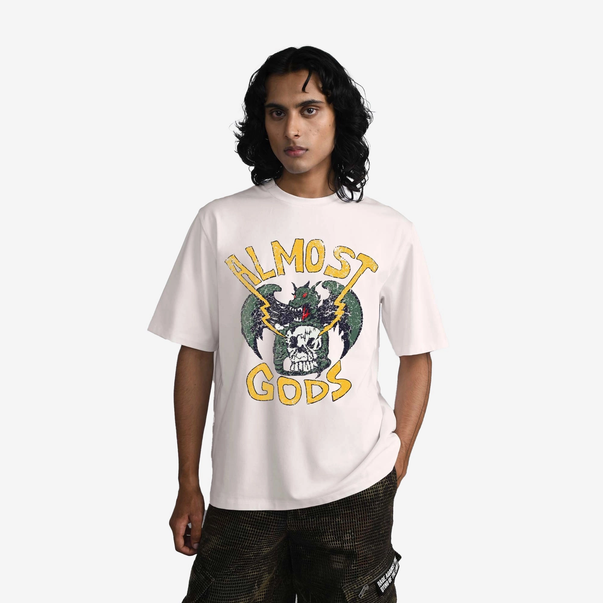 FrictionResistantEdges ALMOST GODS | ALMOST GODS RECON TEE { OFF WHITE