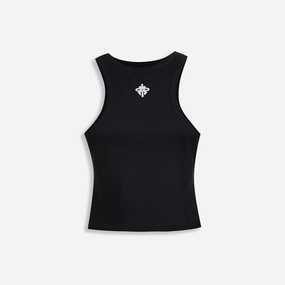 ALMOST GODS | ALPHA CROSS RIBBED TANK { BLACK AntiSlip Grip Noble Core