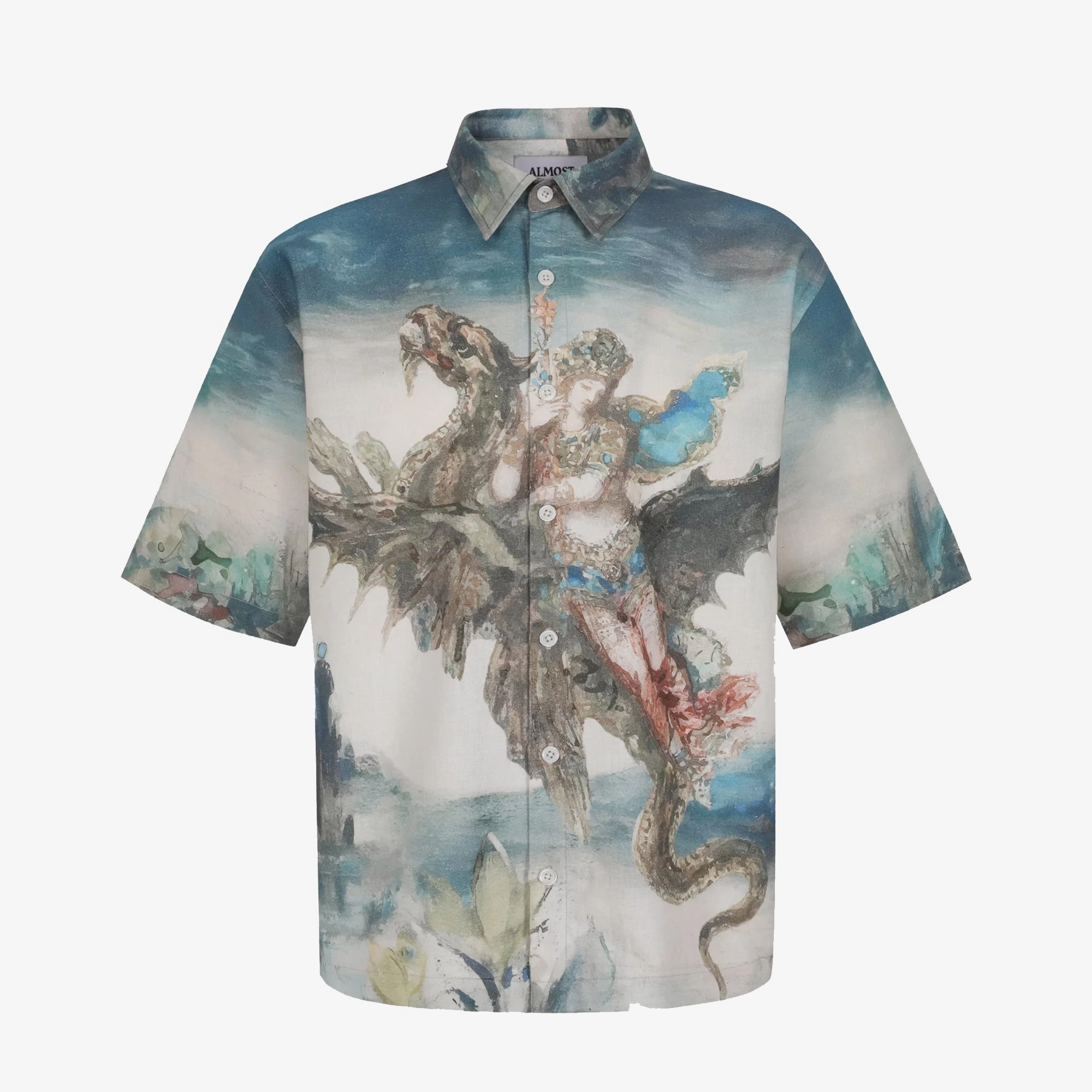 Muse Edge ALMOST GODS | DREAM OF THE ORIENT LINEN SHIRT { MULTI