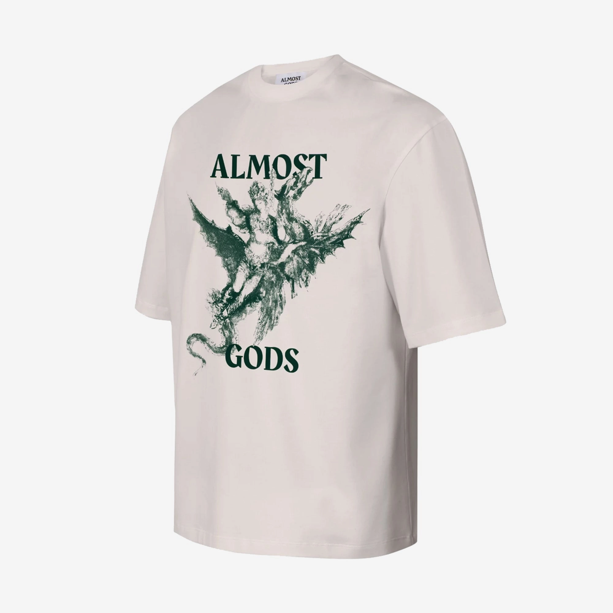 AllDayComfort Adjustable Waistbands ALMOST GODS | DREAM OF THE ORIENT RELAXED TEE { OFF WHITE