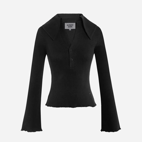 Craft Core Rush Mode ALMOST GODS | MERIDIAN KNIT TOP { BLACK