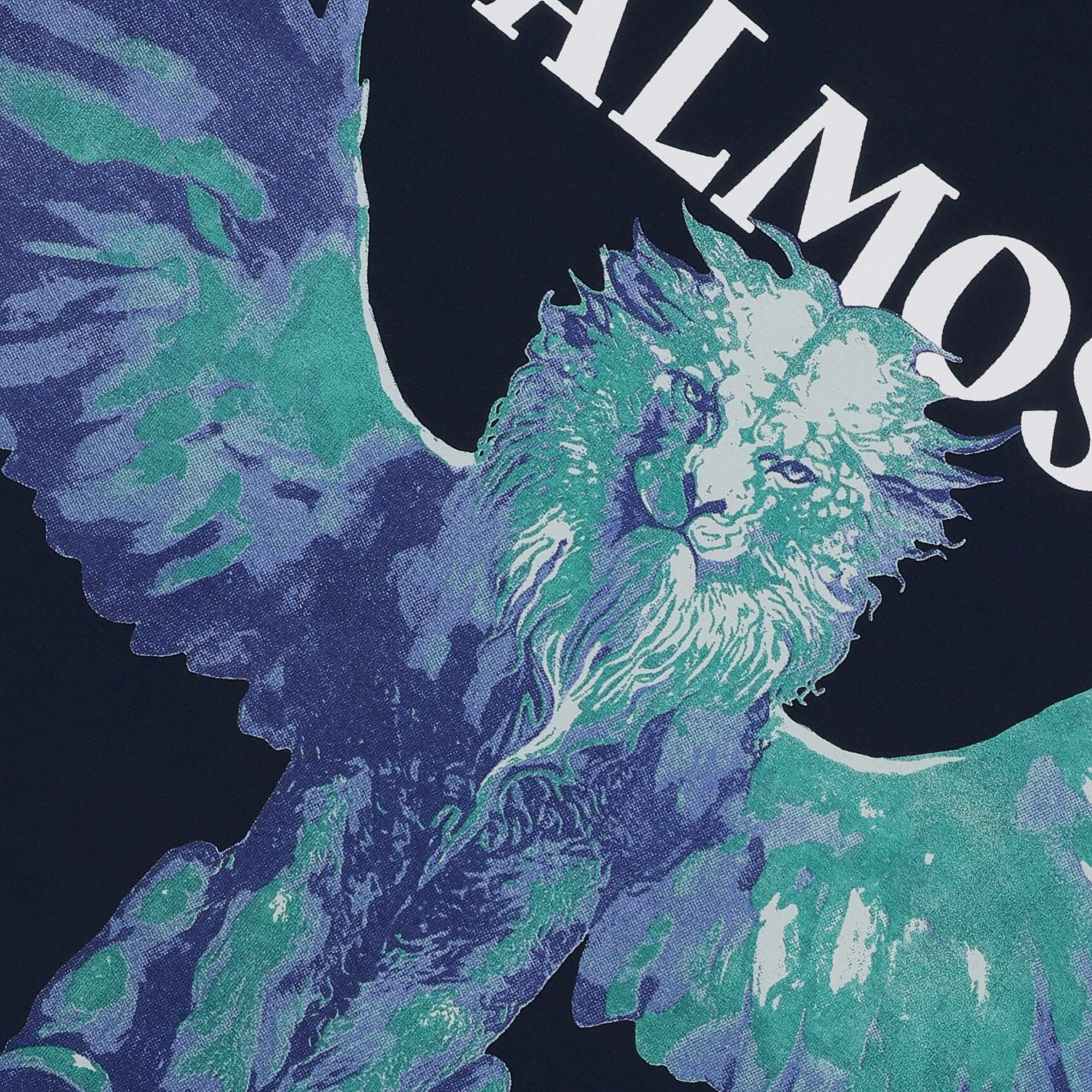 ALMOST GODS | MIRAGE TEE { NAVY Wide Glow