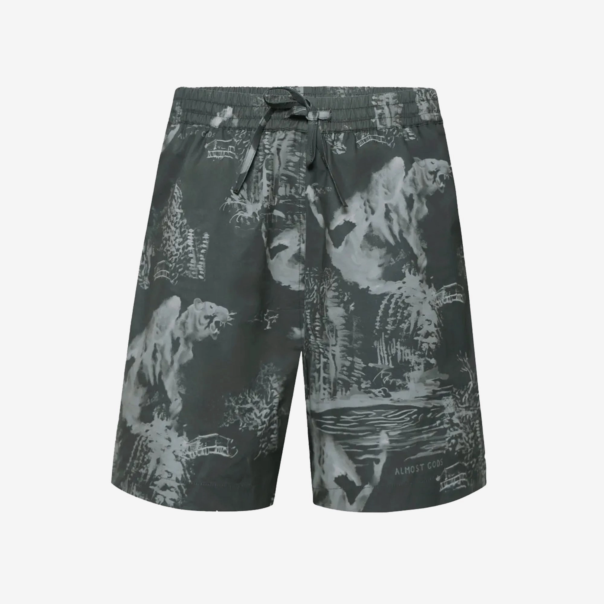 Magnetic Closure ALMOST GODS | THE TERRAIN SWIM TRUNKS { OLIVE