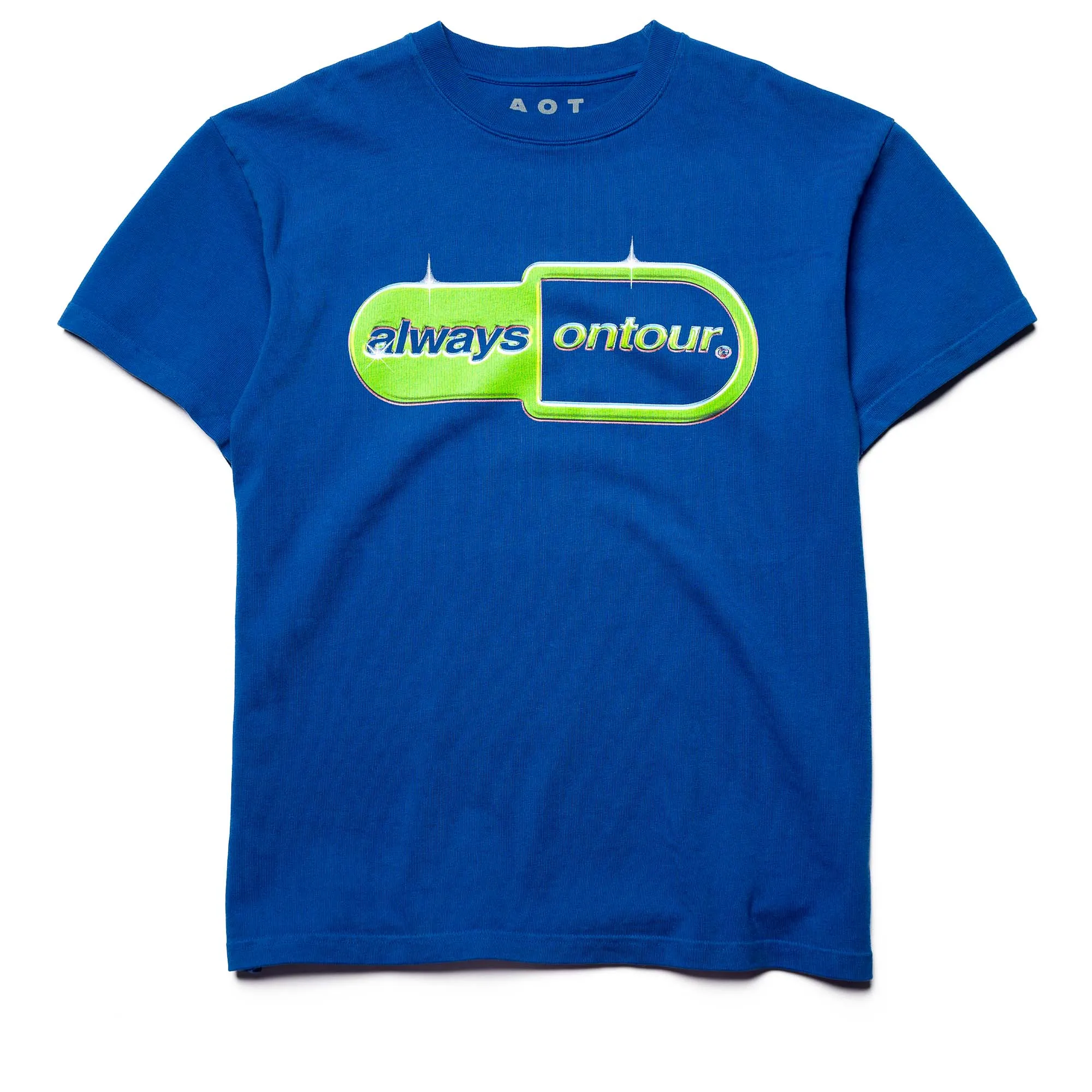 dark colors Always On Tour Enemy Of The State Tee - Blue
