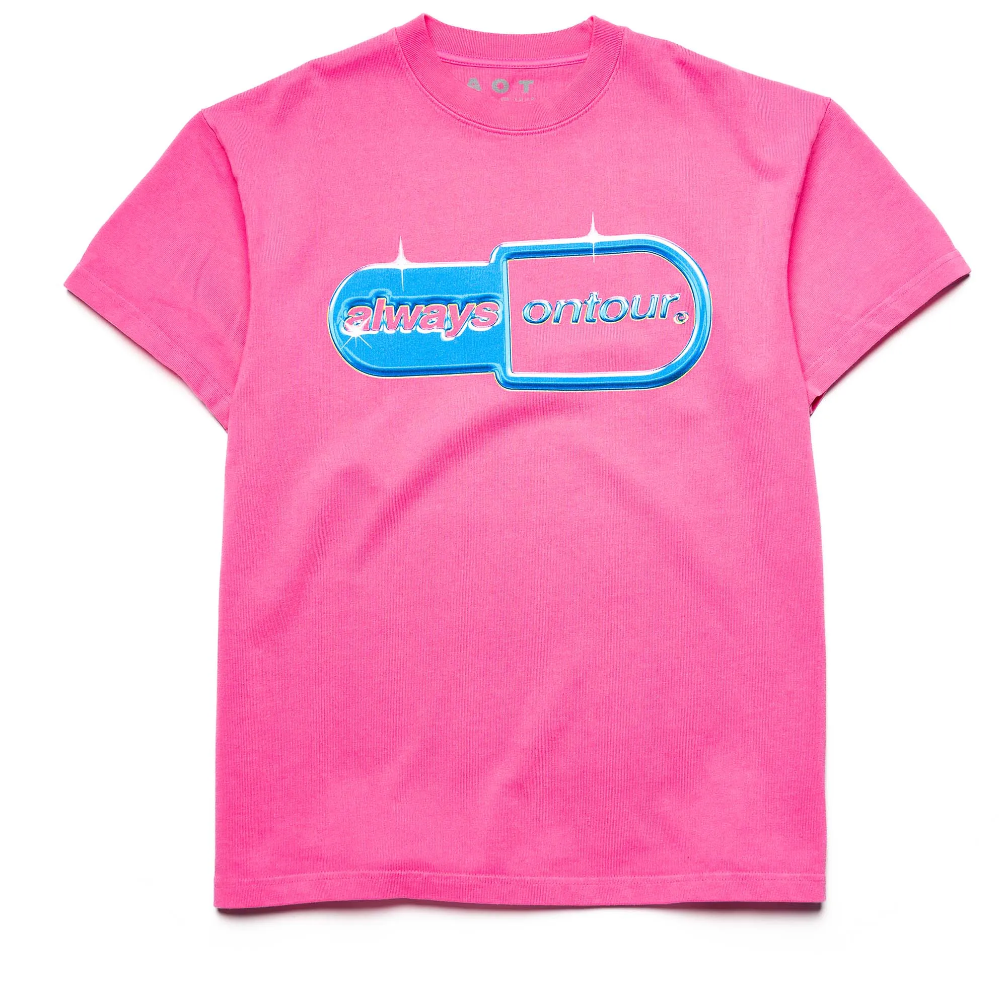 Always On Tour Enemy Of The State Tee - Pink art gallery venue Generic