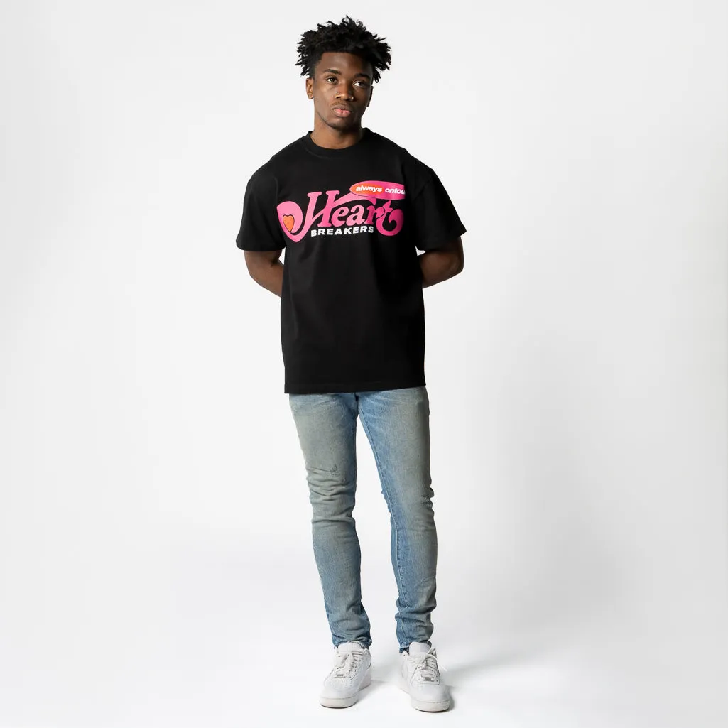 Colorfastness Airflow Enhanced Back Panel Always On Tour Heartbreakers Tee - Black