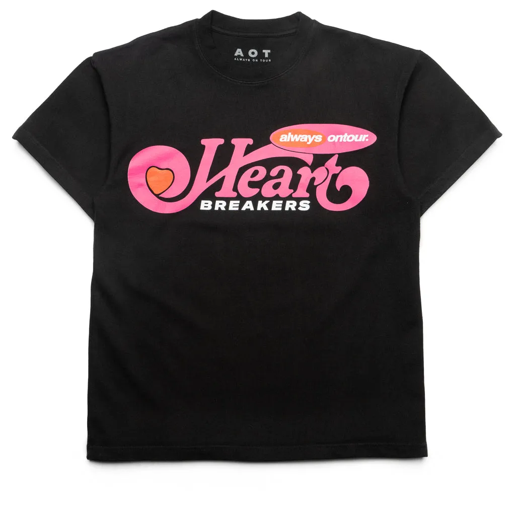 Always On Tour Heartbreakers Tee - Black football event