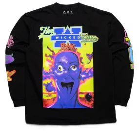 Always On Tour Psycho Ways L/S Tee - Black outdoor climate