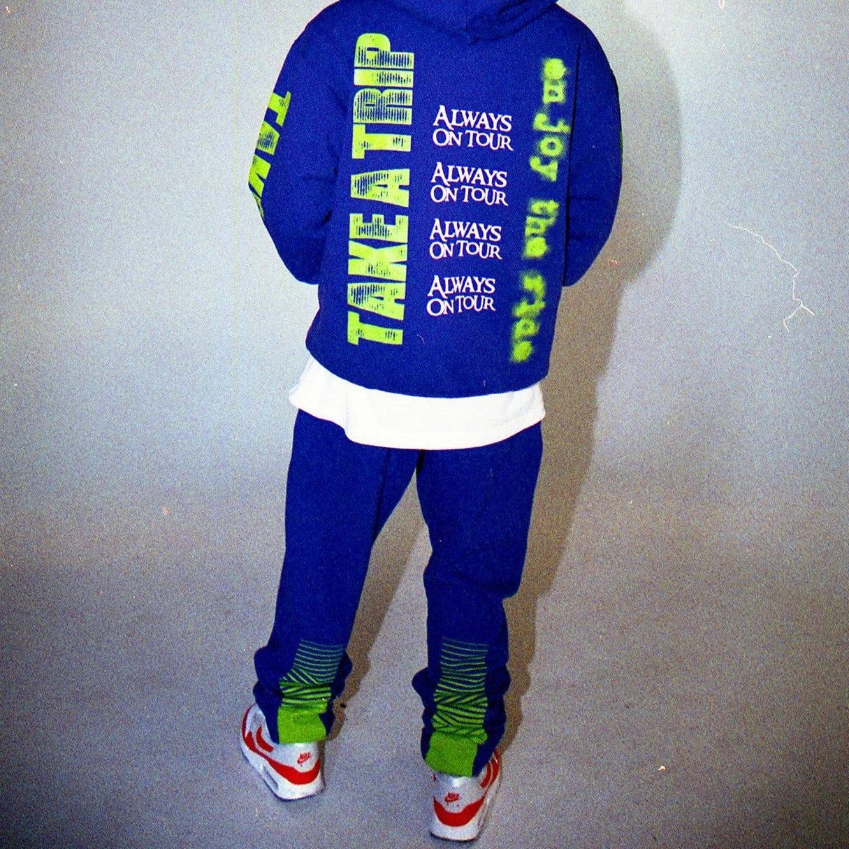 Elasticized Ankle Cuffs Always On Tour Lo-Fi Anniversary Sweatpants - Medium Lilac