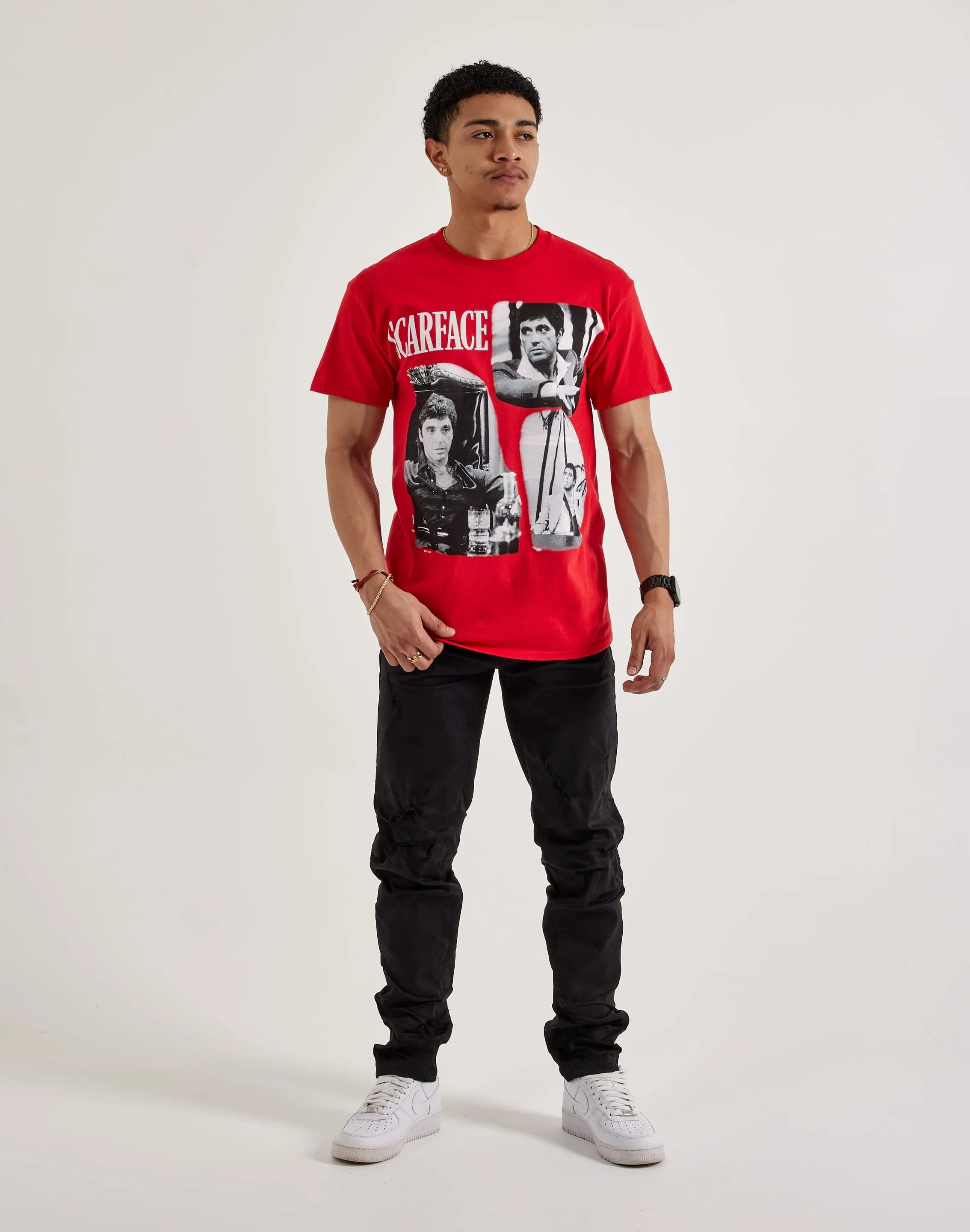 MicroPerforatedTexture American Classics Scarface Collage Tee