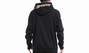 Anaheim Ducks Classic Chenille Zip-Up Hoodie "Black"