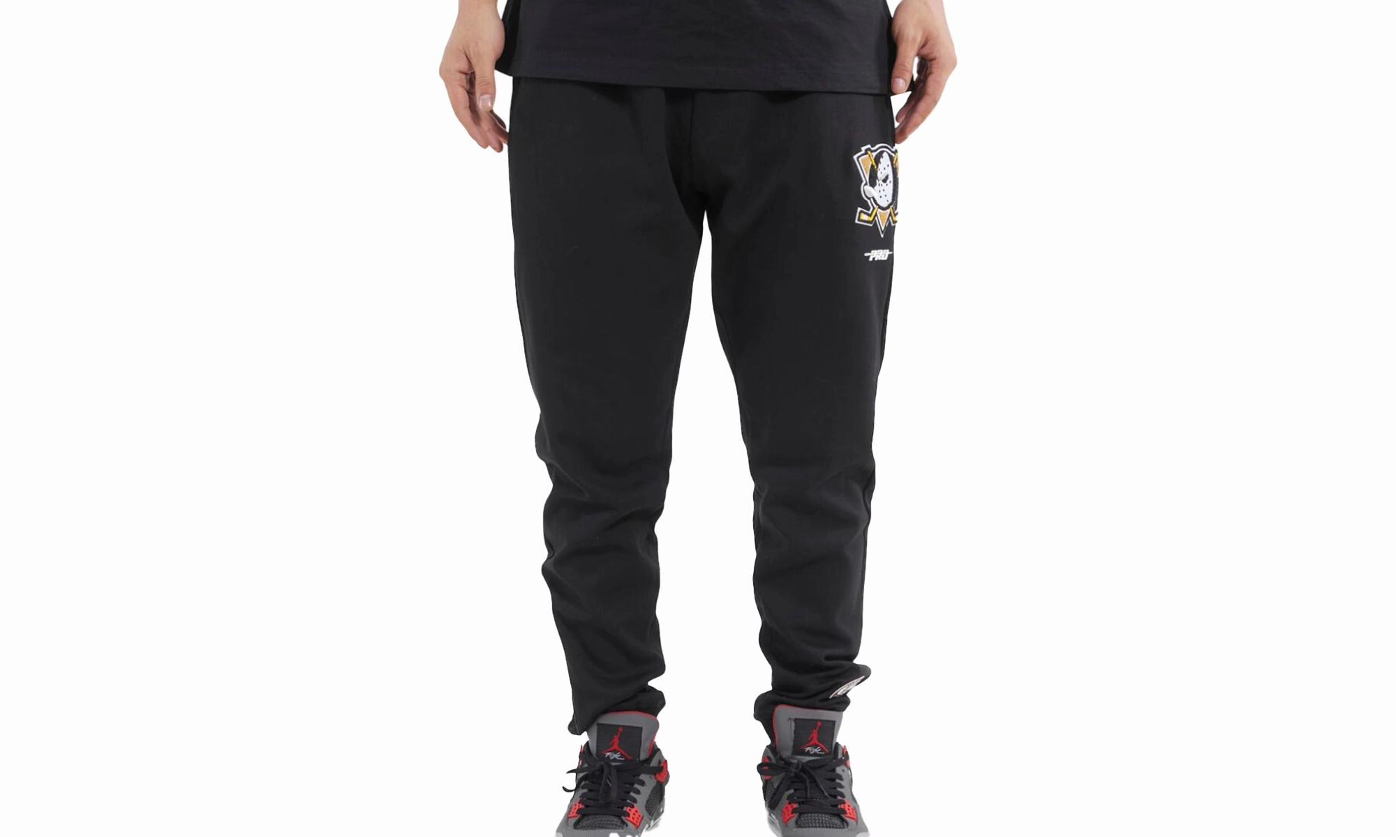 Anaheim Ducks Classic Jogger Sweatpants "Black"