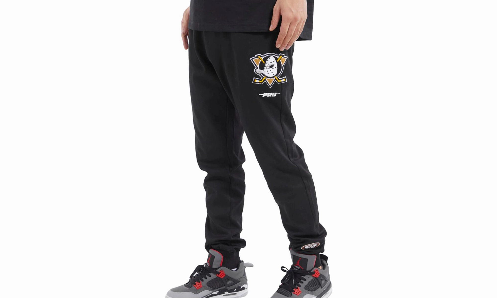 Anaheim Ducks Classic Jogger Sweatpants "Black"