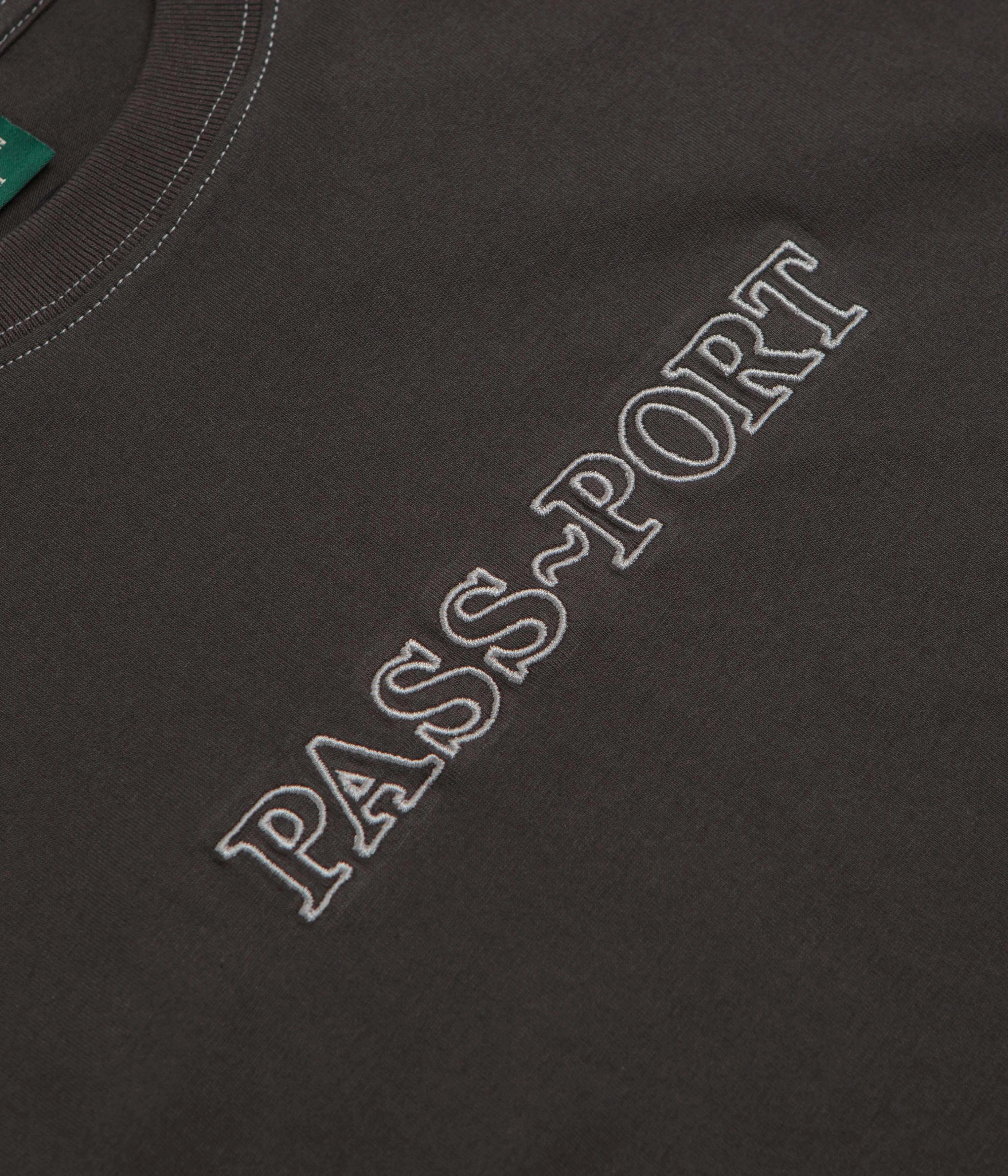 home clothes Pass Port Official Organic T-Shirt - Vintage Black