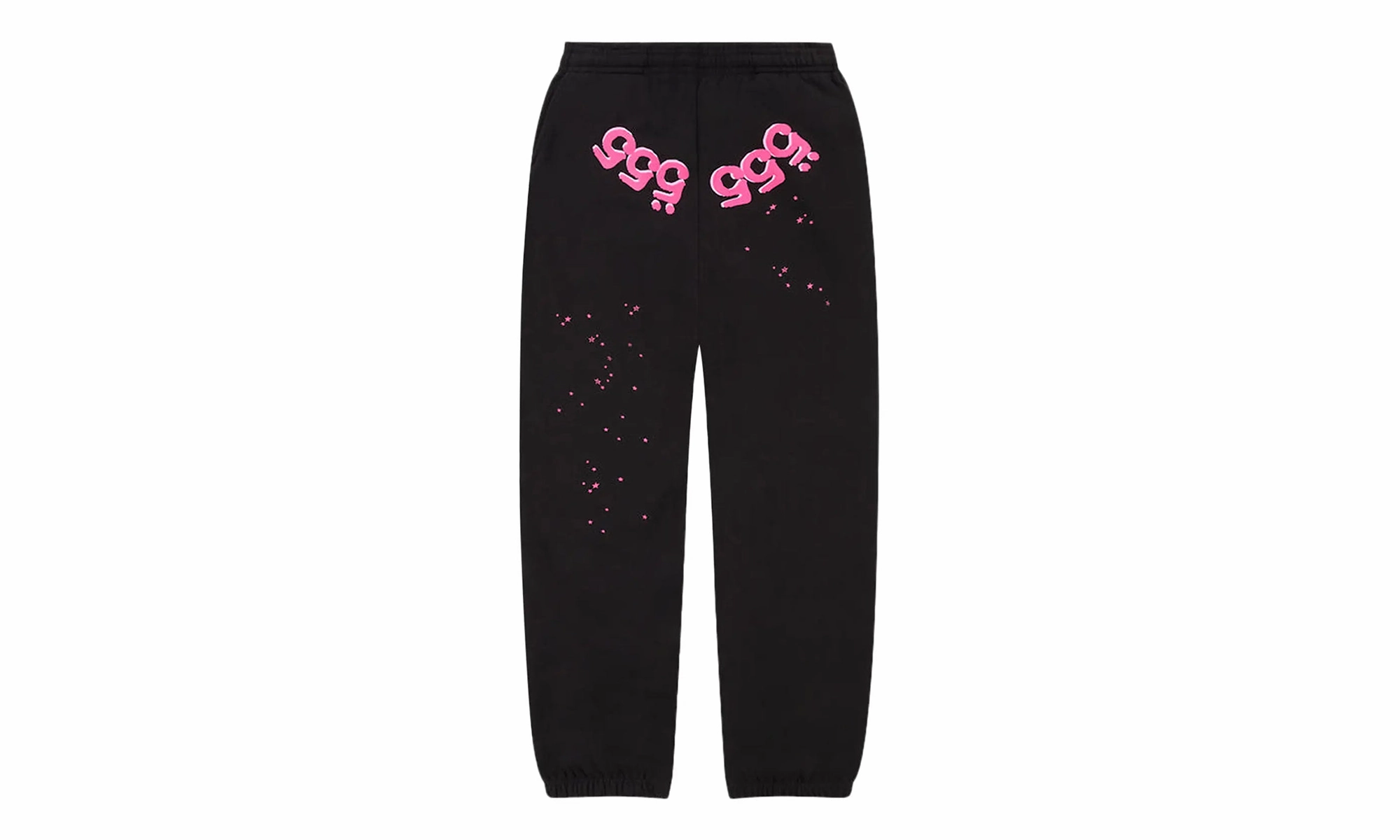 Angel Number Sweatpant "Black/Pink"