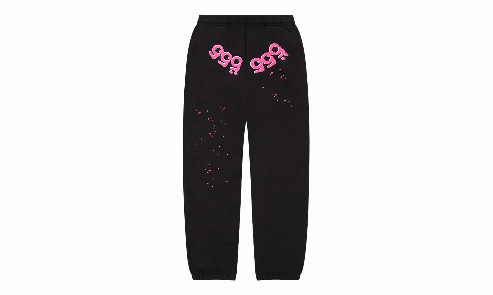 Angel Number Sweatpant "Black/Pink"