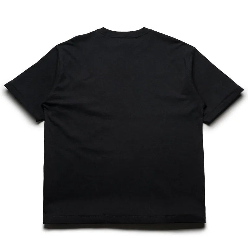 Market Smiley Seeds Of Friendship Tee - Black indoor climate baseball venue
