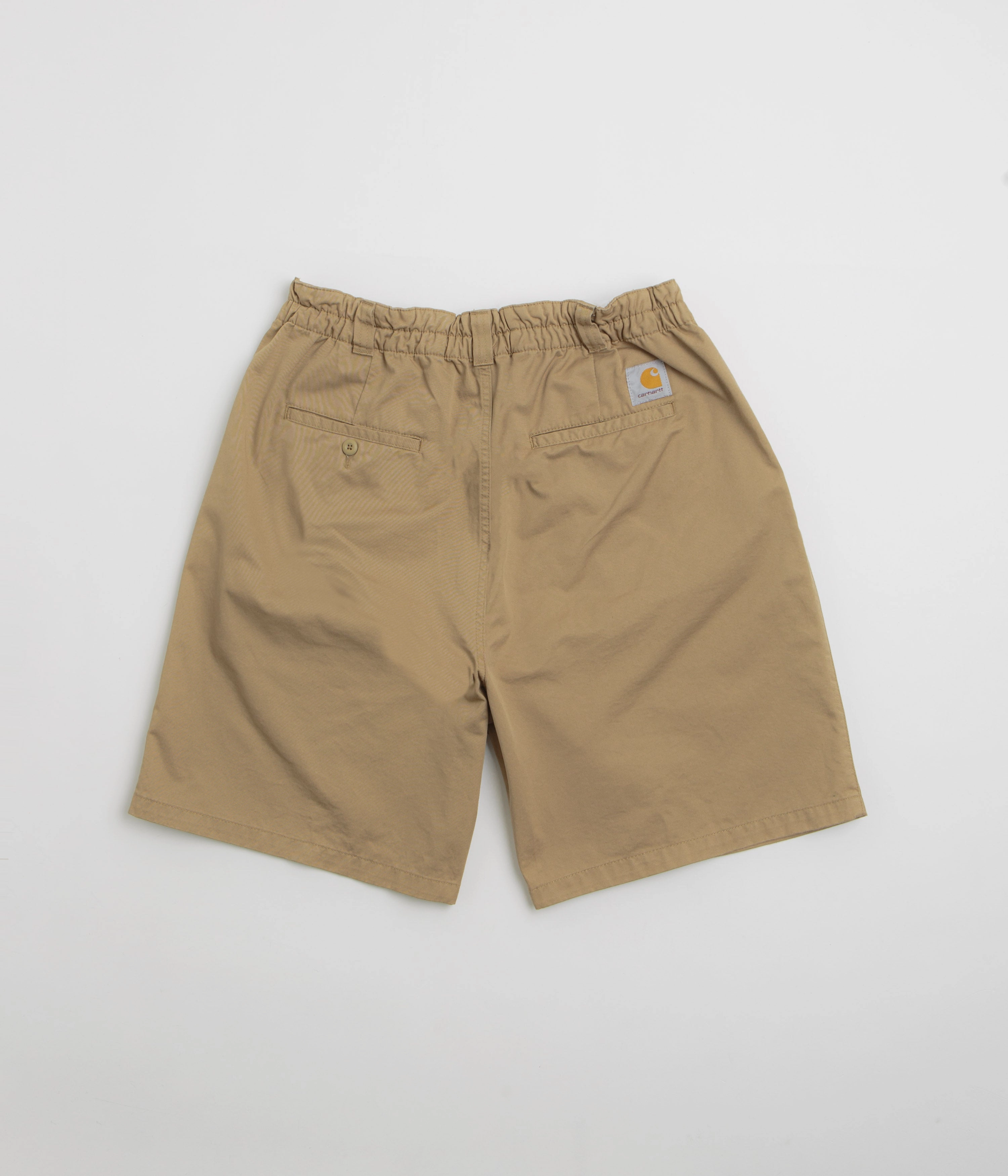 young adults Non Restrictive Fit Carhartt Marv Shorts - Leather