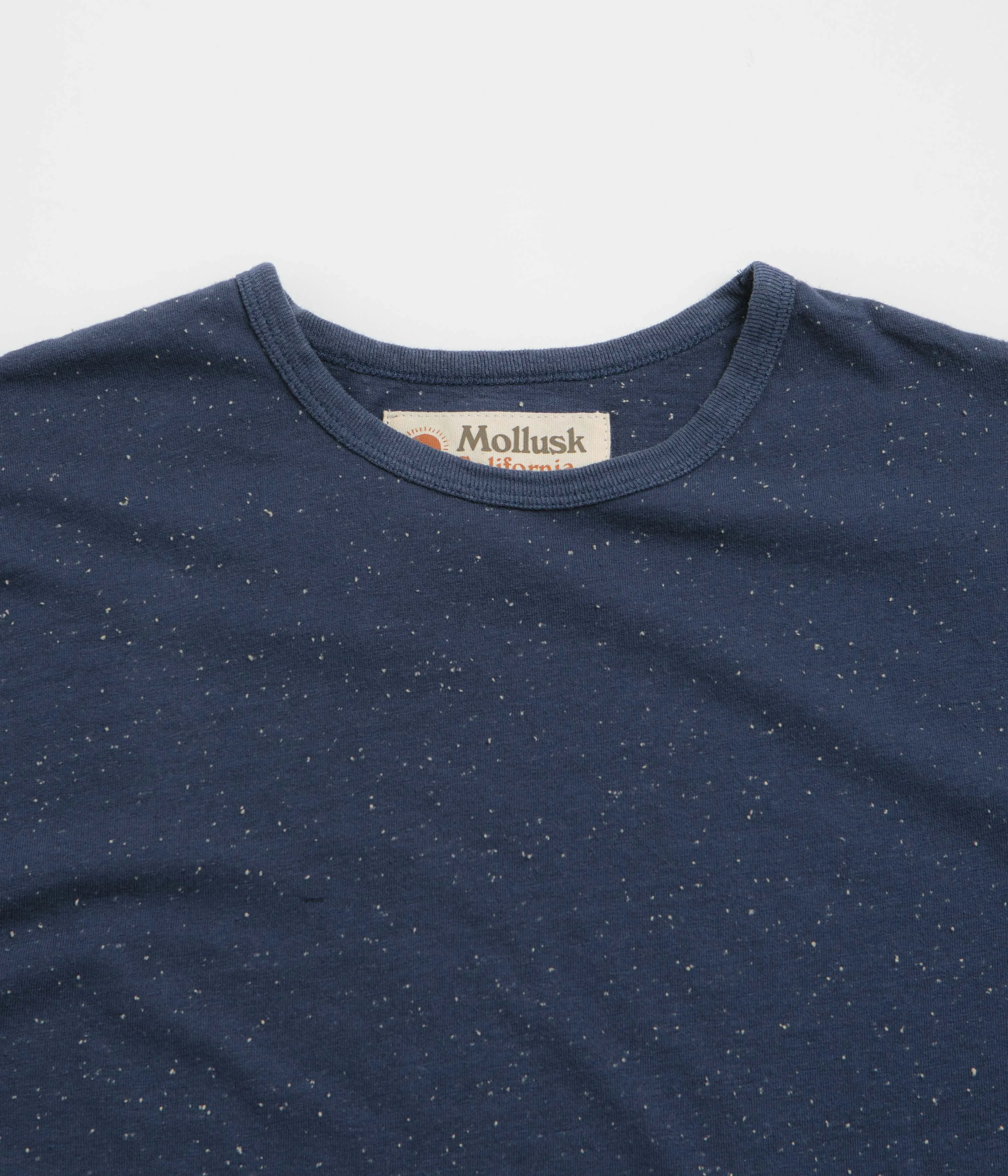 sleep shorts silhouette Snap Buttons Mollusk Cosmos T-Shirt - Navy Indigo
